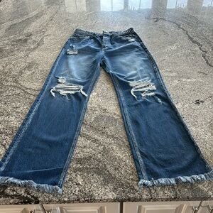 Kan Can Denim | 90's High Rise Wide Flare Jeans - KC7405DV2 Sz 11/29